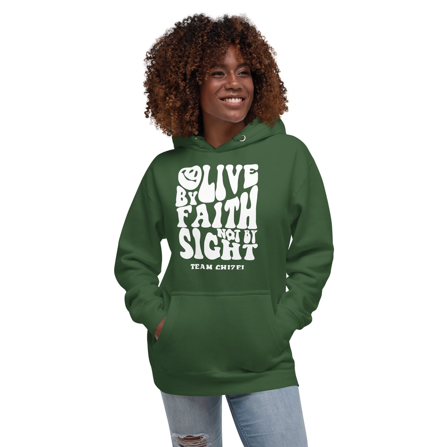 Unisex Hoodie / Live By Faith Not By Sight
