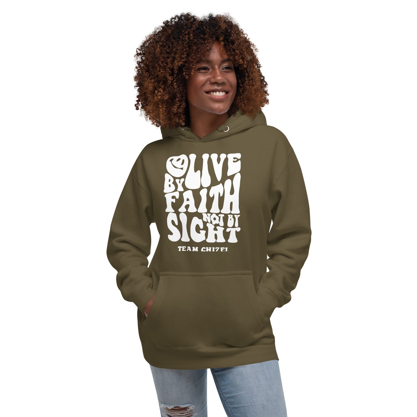 Unisex Hoodie / Live By Faith Not By Sight